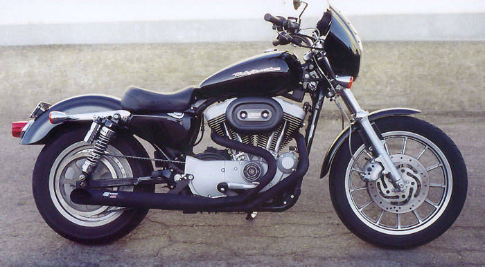 Harley Davidson Sportster 883 Sport & 883R & 1200 Belt Guard Debris Deflector 