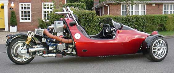 Photo of  Grinnall 3 wheel motorcycle car